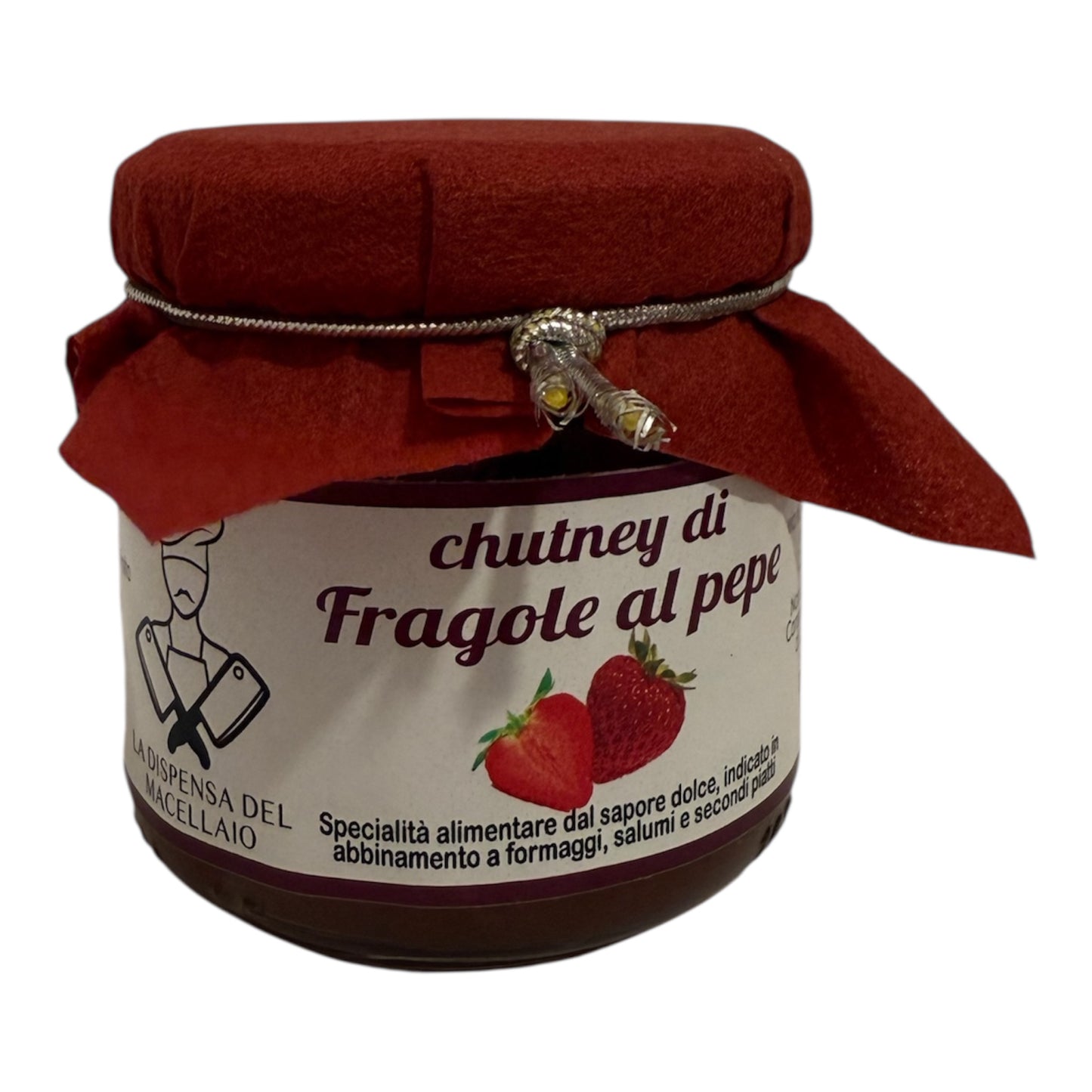 CHUTNEY DI FRAGOLE AL PEPE 100g