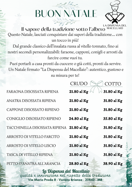 MENU' DI NATALE